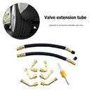 45 90 135 Degree Bend Tire Valve Extension Adapter Set for Motorcycle Bike Newly