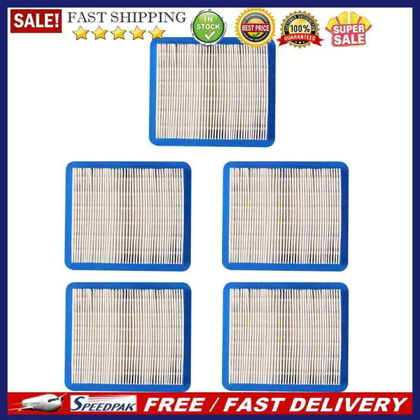 5pcs Lawn Mower Air Filter Replacement Accessory for Briggs Stratton Push M