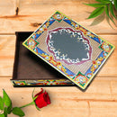 Classic Mandala Style Storage Box Cosmetics Collection with Mirror (MH205)