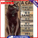 DIY Full Round Drill Diamond Painting Black Cat Mosaic Rhineston
