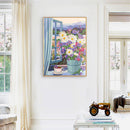 #A 5D Diamond Painting Kit Flower Partial Special Shape Drill Rhinestone DIY W