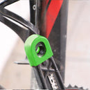 2pcs/set Bicycle Crankset Crank Wheel Protective Sleeve Protector (Green)