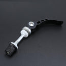 Aluminum Alloy Quick Release Bike Seat Post Clamp Seatpost Skewer Black
