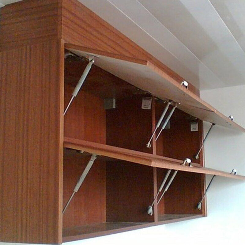 4pcs Door Lift Pneumatic Support Hydraulic Gas Spring Stay Kitchen Cabinet Newly