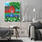 Farm Car Oil Paint By Numbers DIY Handpainted on Canvas Wall Art Gift Unframed