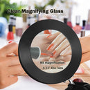 LED 8x Magnifying Glass Cold Light Table Clamp Lamp Tattooing Light Beauty Tools