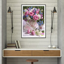 5D DIY Full Drill Diamond Painting Flower Cross Stitch Mosaic Craft Kits Deco