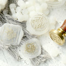 100pcs Octagon Sealing Wax Beads Seal Stamp Wax Pills White (Transparent) Newly
