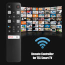 Smart TV Replacement Remote Controller for TCL 65P8S 49S6800FS 49S6510FS 55P8S