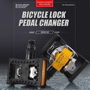 Bike Locking Pedal Bicycle Pedal Cleats Flat Adapter for M520 M540 M8000 M9000