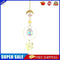 #A Crystal Wind Chime Prism Windbell Window Curtains Pendant Garden Hanging Deco