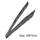 Summer Ice Cooling Wrap Towel Scarf Outdoor Running Neck Headband (Black)