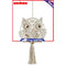 Braided Owl Cotton Pendant Wall Decoration with Cotton Rope Handmade Woven Ropes
