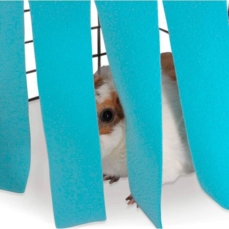 Hidden in the House Beds Hiding Tent Cage for Hamster Guinea Pig (Blue) Newly