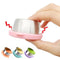 6x Stainless Steel Silicone Condiment Lid Reusable Sauce Cup Lid Kitchen Tool#