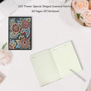 DIY Flower Special Shaped Diamond Painting 60 Sheets A5 Notebook Office Supplies
