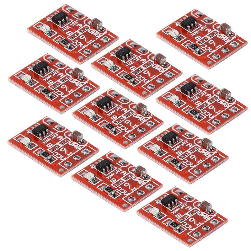 10pcs TTP223 Touch Key Switch Module One Single Channel Capacitor Switches Board