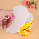 1pc Dustproof Leakproof Silicone Acrylic Diamond Cup Lid Thermal Insulating