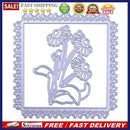 2pcs Square Frame DIY Cutting Dies Stencils Scrapbook Embossing Album Gifts