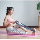 Adjustable Pilates Colored Printed D-Ring Belts Fitness Exercise Yoga Strap