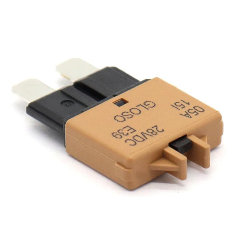 DC32V Manual Reset ATC Circuit Breaker Blade Fuse for Car Boat(5A Brown) Newly