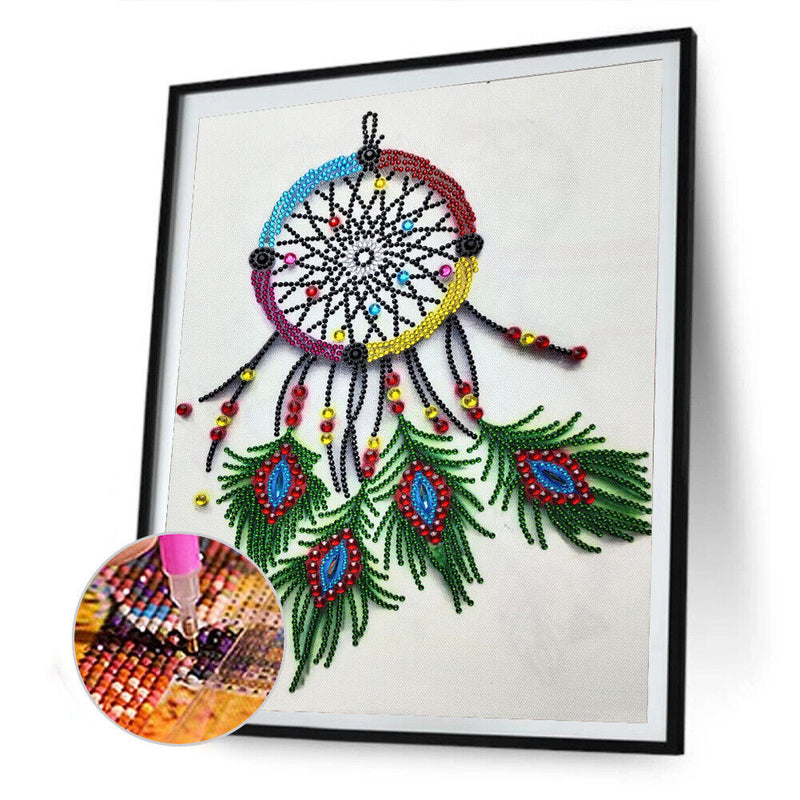 Diamond Painting 5D DIY Dream Catcher Partial Special Drill Kit (PH111)