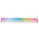 Anti-Static Rainbow Hair Comb Double Head Entangled Hair Styling Tool (6) Newly