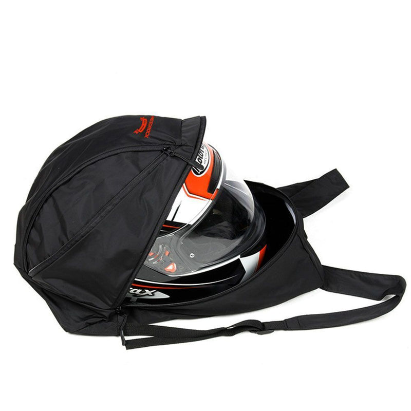 Expandable Cycling Backpack Motorcycle Helmet Bag Equipment Bag Portable