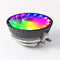 Aluminum Colorful Luminous CPU Cooler Practical Cooling Fan for AMD 775/115