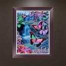 5D Diamond Embroidery Painting Butterfly Cross Stitch Craft Wall Decor Kit Newly