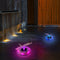 Solar RGB LED Swimming Pool Underwater Floating Lamp Garden Water Light (B)