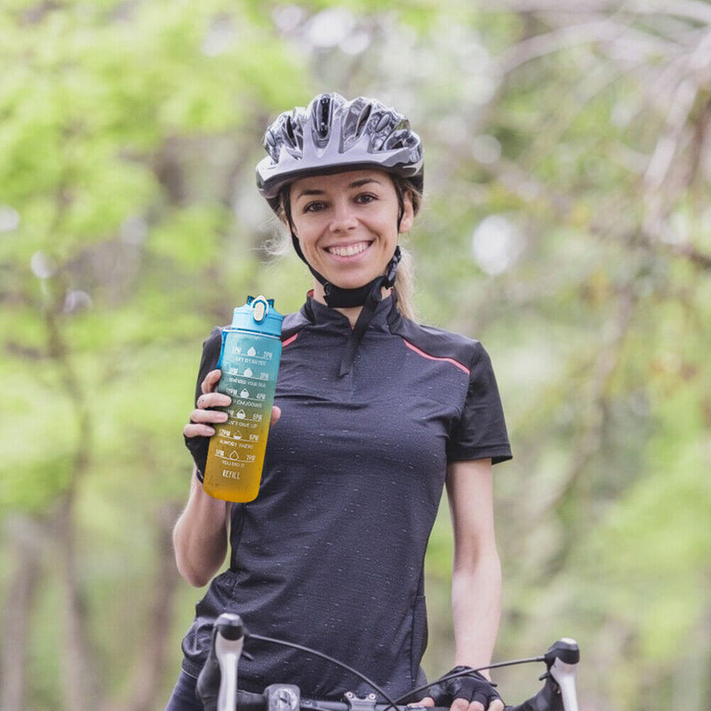 #A 900ml Portable Frosted Water Bottle Outdoor Sport Travel Drinking Bottles Ket