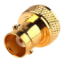 2pcs Coaxial RF Connector SMA Female to BNC Female Convert Adaptor Newly