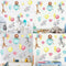 Cute Flying Animals Wall Decals Zebra Lion Elephant Decals Wall Room For M8T9