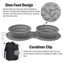 Dog Cat Water Food Bowls Dog Bowls Slow Feeder Bowls Collapsible Pet Bowls