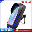 #A Waterproof Touch Screen Bags Bike Head Tube Handlebar Phone Case Holder Pouch
