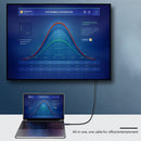USB 4.0 8K 60Hz PD 100W Type-C Male to Male Charging Data Cable with Emark Chip