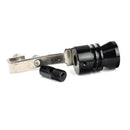 Car Motorcycle Exhaust Tip Whistler Turbo Sound Simulator Blow Off Valve Black