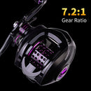 PROBEROS Fishing Reel 7.2/1 High Speed Baitcasting Spool 10kg Max Drag Reels