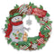 Christmas Wreath Diamond Painting Kit Partially Specially Shaped Drilling Decor (HB2