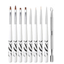 Dotting Drawing Pen Nail Art Brushes Carving Gel Brush Manicure Gel Brush
