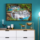 5D Full Square Diamond Painting DIY Waterfall Cross Stitch Christmas Needlework