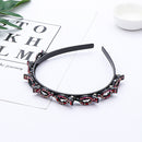 Tools Barrette Hairstyle Hairpin Twist Plait Headband Rhinestone Hair Clip