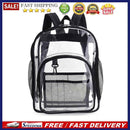 Travel Solid Transparent Storage Bag PVC Large Capacity Clear Shoulder Backpack