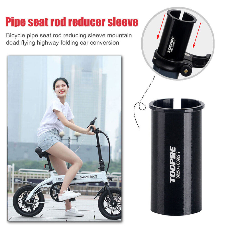 Road Bike Seat Tube Reducing Sleeve Mountain Bicycle Seatpost Converter Ada