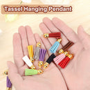 Holder Leather Tassels Tassel Hanging Pendant Pendant Accessories Make Keychain