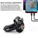 Car Wireless Bluetooth FM Transmitter MP3 Radio Adapter 00 CS USB Charger C0H2