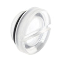 ALLOYSEED 1pc G1/4 Threaded Acrylic Hose Straight Plug for PC Water Cooling Sy