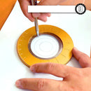 Ruler Geometric Stencil Round Circle Drafting Adjustable Measurement Ring Ruler