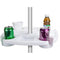 Beach Umbrella Table Tray Snack Water Cup Holder Beverage Bottle Holder